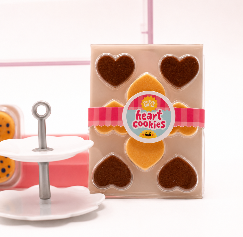 Sun-Baked Sweets Heart Cookies